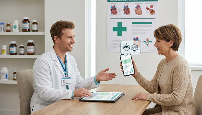 Pacjent z diagnozą od AI